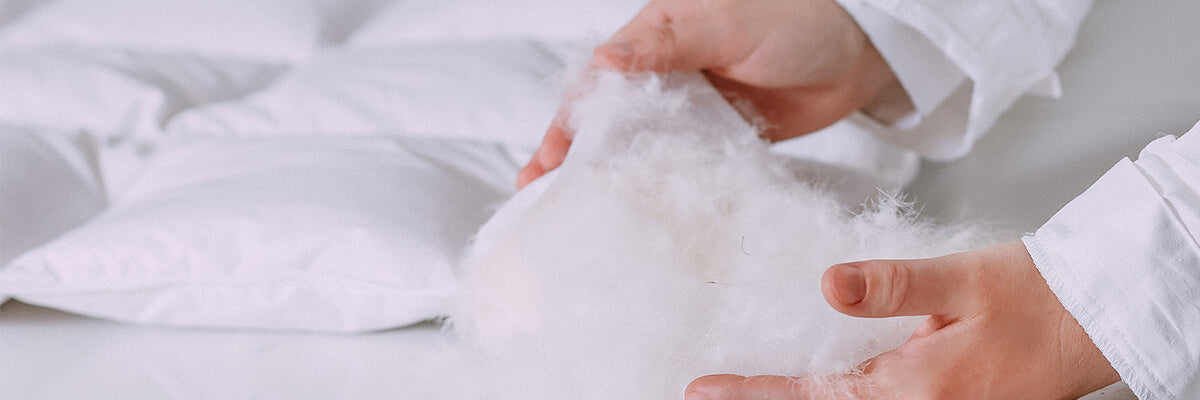 羽毛布団から羽毛が吹き出るときの対処の方法