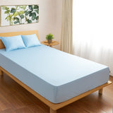 マチ40 クイーン　厚めのマットレス用ボックスシーツ　スーピマコットン超長綿