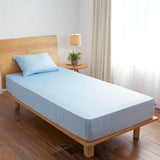 チ40cm スーピマ超長綿（スーピマコットン）サテン織りボックスシーツ シングル40