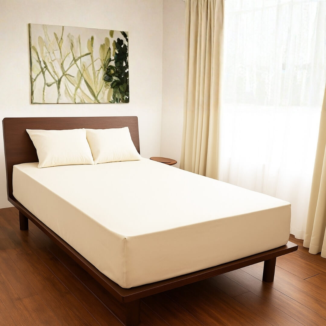 マチ45 クイーンサイズ　厚めのマットレス用ボックスシーツ