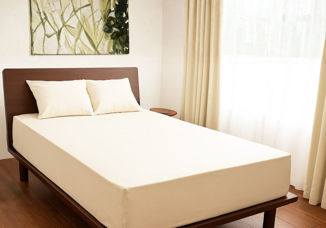 マチ45 クイーンサイズ　厚めのマットレス用ボックスシーツ