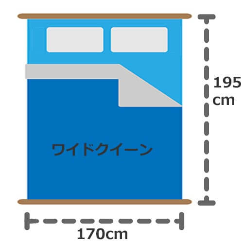 ワイドクイーンボックスシーツ
