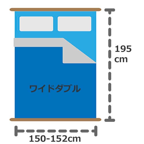 ワイドダブルボックスシーツ